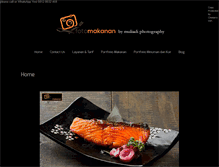 Tablet Screenshot of fotomakanan.com